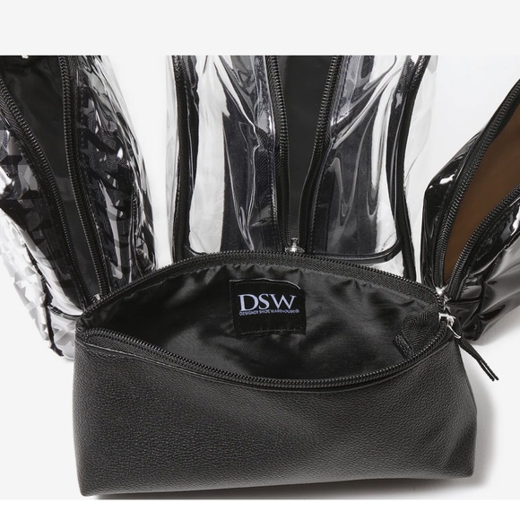 Black & Clear Travel Handbag Set of 4 NWT (MAKE AN OFFER) - Picture 4 of 8